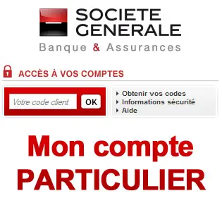 Société Générale Particuliers : Mon compte | Info du jour en France